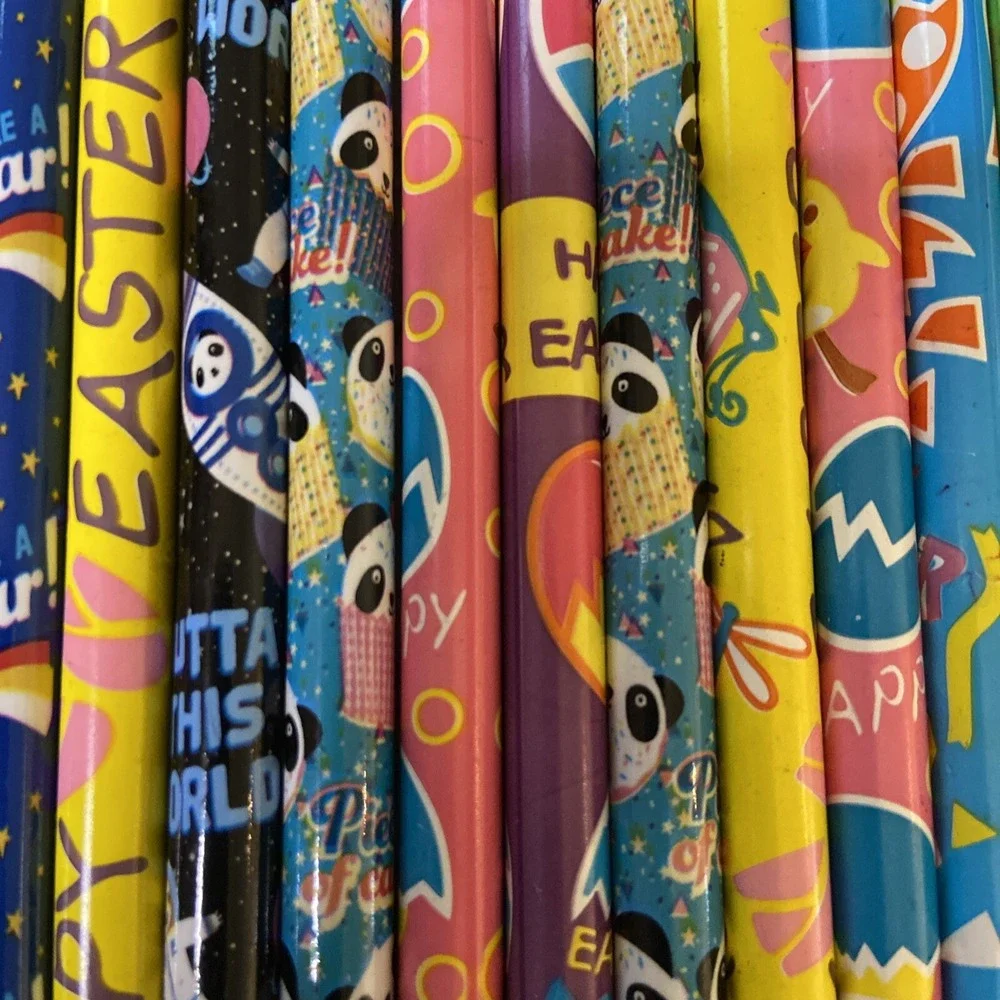 Novelty Pencils Various‎ Mixed Lot of 19 Halloween Holiday Skeletons Bunnies